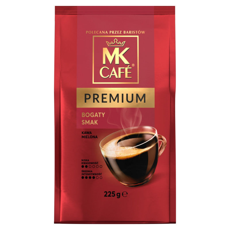 MK Café Premium Kawa palona mielona 225 g