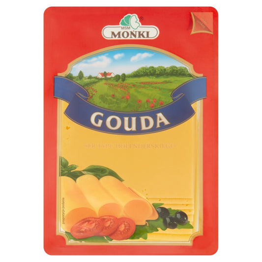 MSM Mońki Gouda ser typu holenderskiego plastry 150 g