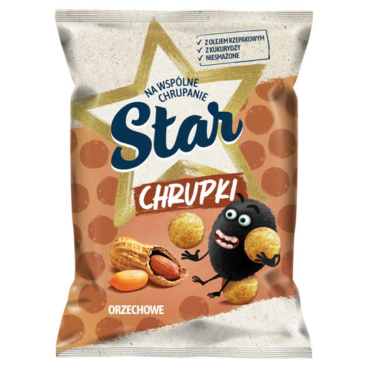 Star Chrupki kukurydziane orzechowe 125 g