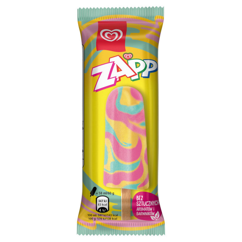 Zapp Lody o smaku toffi 58 ml